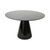 Mesa Cono Tapa circular, Laqueado Negro