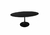 Mesa Comedor Tulip Oval Negra