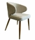 Silla Renata Taupé - Pata madera - comprar online