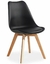 Silla Tulip Nordica Negra