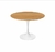 Mesa Comedor Tulip tapa Paraíso pie Blanco