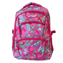 Mochila Estampada Steady 44cm De Espalda - Dolly Store