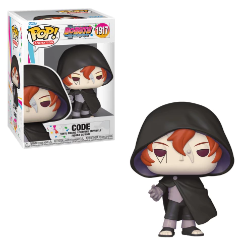 CAJA CON DETALLE - Funko Pop! Animation Boruto Code #1917