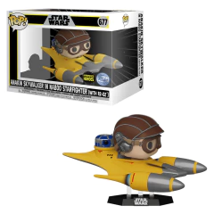 Funko Pop! Star Wars Anakin Skywalker In Naboo Starfighter #677 Special Edition