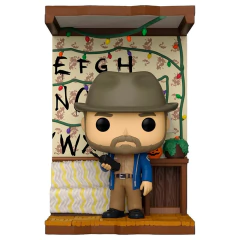 CAJA CON DETALLES - Funko Pop! Stranger Things Hopper #1188 en internet
