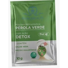 máscara facial pérola verde