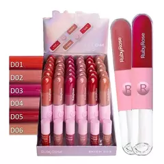 duo gloss + batom liquido | rubyrose