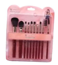 Kit de pincéis Sabrina sato vinho