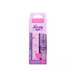 Kit olhos rímel + lápis marrom