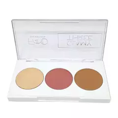 TRIO CONTORNO, BLUSH E ILUMINADOR GLAMY THREE - FAND - comprar online