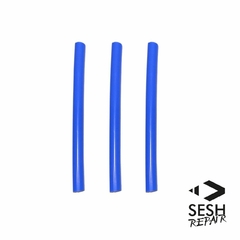 Mangueira de silicone azul 8mm (kit 3 unidades)