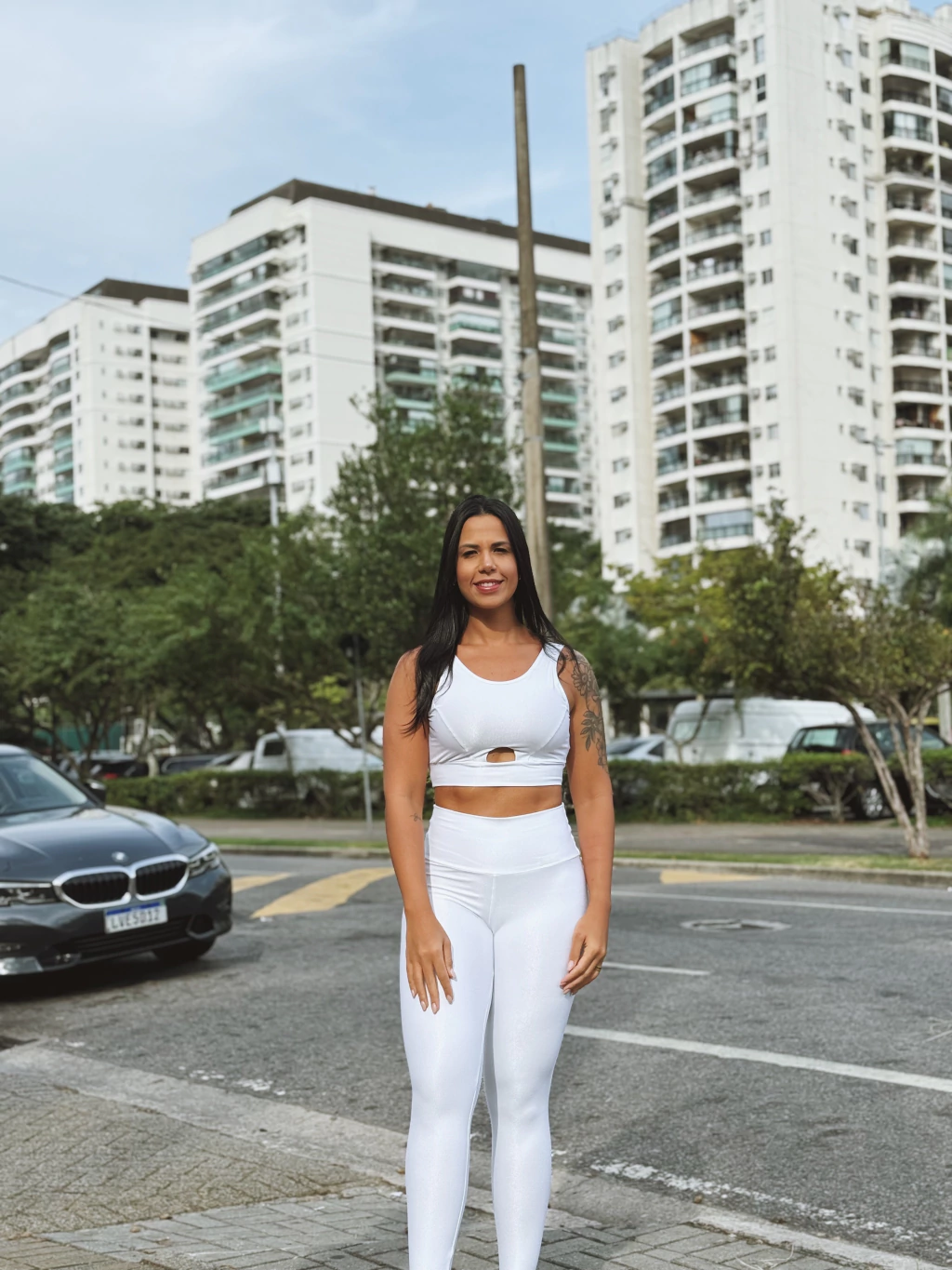Conjunto Aura All White