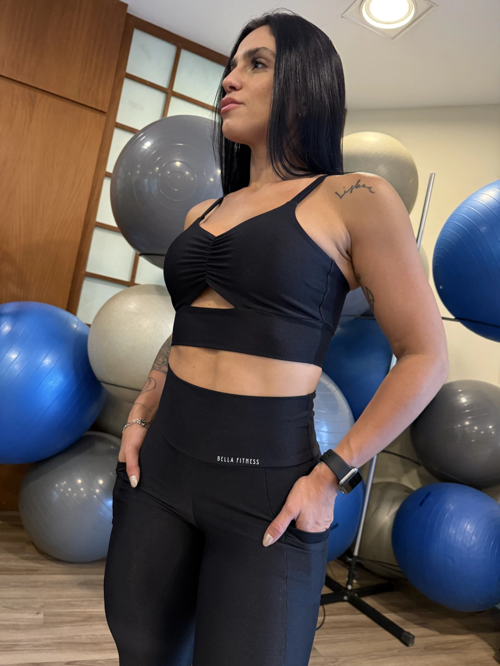 Conjunto Glow Preto