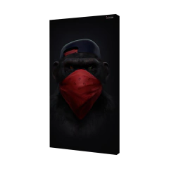 CONJUNTO: 3 QUADROS ACÚSTICOS - MACACOS na internet