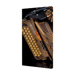 QUADRO ACÚSTICO - GAITA DE BOTÃO / ACORDEON