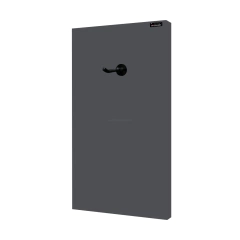 PAINEL ACÚSTICO COM SUPORTE PARA INSTRUMENTO - CINZA ESCURO