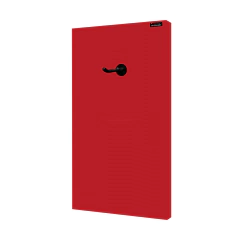 PAINEL ACÚSTICO COM SUPORTE PARA INSTRUMENTO - VERMELHO