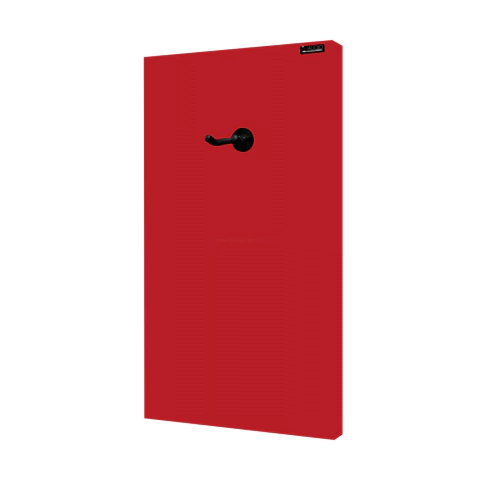 PAINEL ACÚSTICO COM SUPORTE PARA INSTRUMENTO - VERMELHO