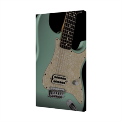 QUADRO ACÚSTICO - GUITARRA SURF GREEN