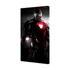 QUADRO ACÚSTICO - HOMEM DE FERRO / IRON MAN BLACK/RED