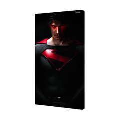 QUADRO ACÚSTICO - SUPER MAN BLACK/RED