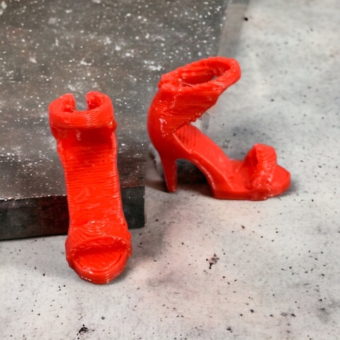Sandalias Rojas