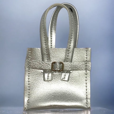 Silver handbag