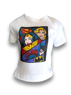 Remera estampada - Heroinas