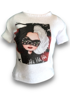 Remera estampada - Cruela