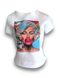Remera estampada - Marilyn