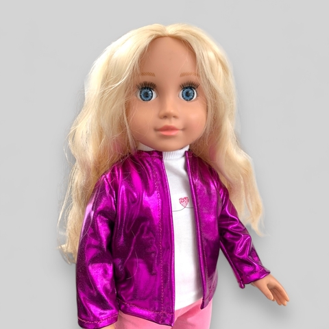 Campera metalizada - varios colores