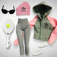 Outfit tenis rosa