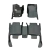 Toyota SW4 1er y 2da Fila (2005 a 2025) - Cubre Alfombras Termoformado Ziel Technology