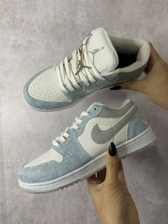 Nike Air Jordan Low Cristal Jeans na internet