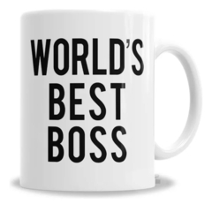 Taza World Best Boss