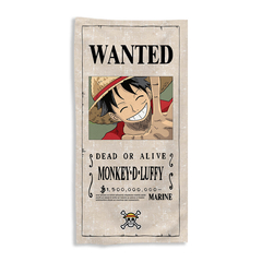 Toallon Luffy Wanted