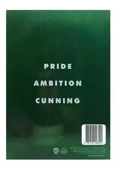 Cuaderno Slytherin - comprar online