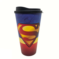 Vaso Plastico Superman