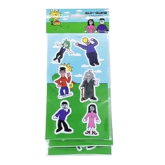 Pack Stickers Alejo y Valentina - comprar online
