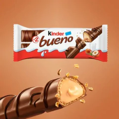Imagem do Kit c/ 10und Chocolate KINDER BUENO ao Leite 43g