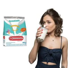 Kit 3 Leite em Pó Desnatado La Sereníssima Instantâneo 500g na internet