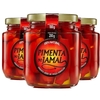 Kit 3un Pimenta Dedo de Moça Vermelha em Conserva JAMAL 200g