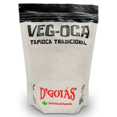 Kit c/ 6pct Tapioca Tradicional Vegana VEG-OCA D'GOIAS 400g - comprar online
