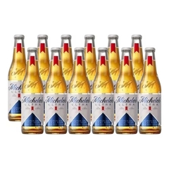 Pack 12und Cerveja MICHELOB Ultra Long Neck 330ml