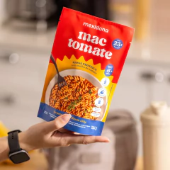 Kit 6x Macarrão Proteico Mac Cogumelo & Tomate MEXIDONA 100g