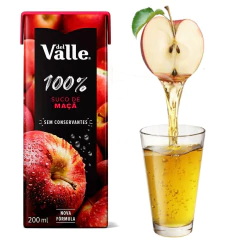 Suco Del Valle 100% Fruta Sabor Maçã TP 200ML na internet