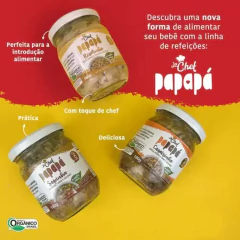 Sopinha Orgânica PAPAPÁ Lentilha Carne Leg 180g - Fruttato