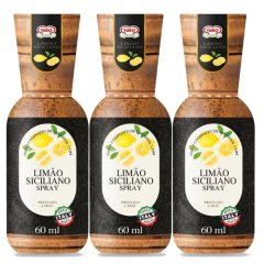 Spray de Limao Siciliano Italiano Turci 60ml (3 unidades)