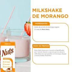 Kit c/ 6und Bebida NUTS Aveia Zero 1L - Fruttato