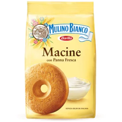 Kit 3und Biscoito com Creme Fresco Macine MULINO BIANCO 350g